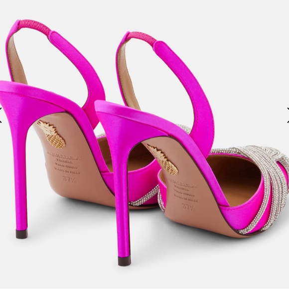 Pink Diamond Aquazzura Heels - Picture 4 of 12